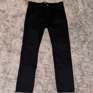H&M Slim fit Coupe Black Pants Size 33/32